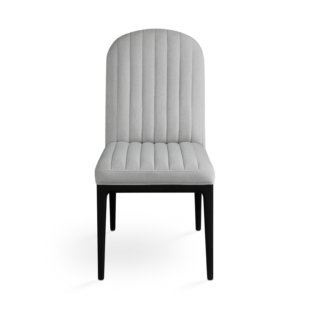 Channel dining chair in cream